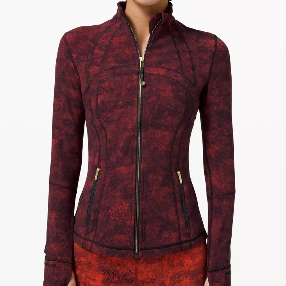 NWT Lululemon Define Jacket Intricate Oasis Lunar New Year 2021: 6, fits like 4